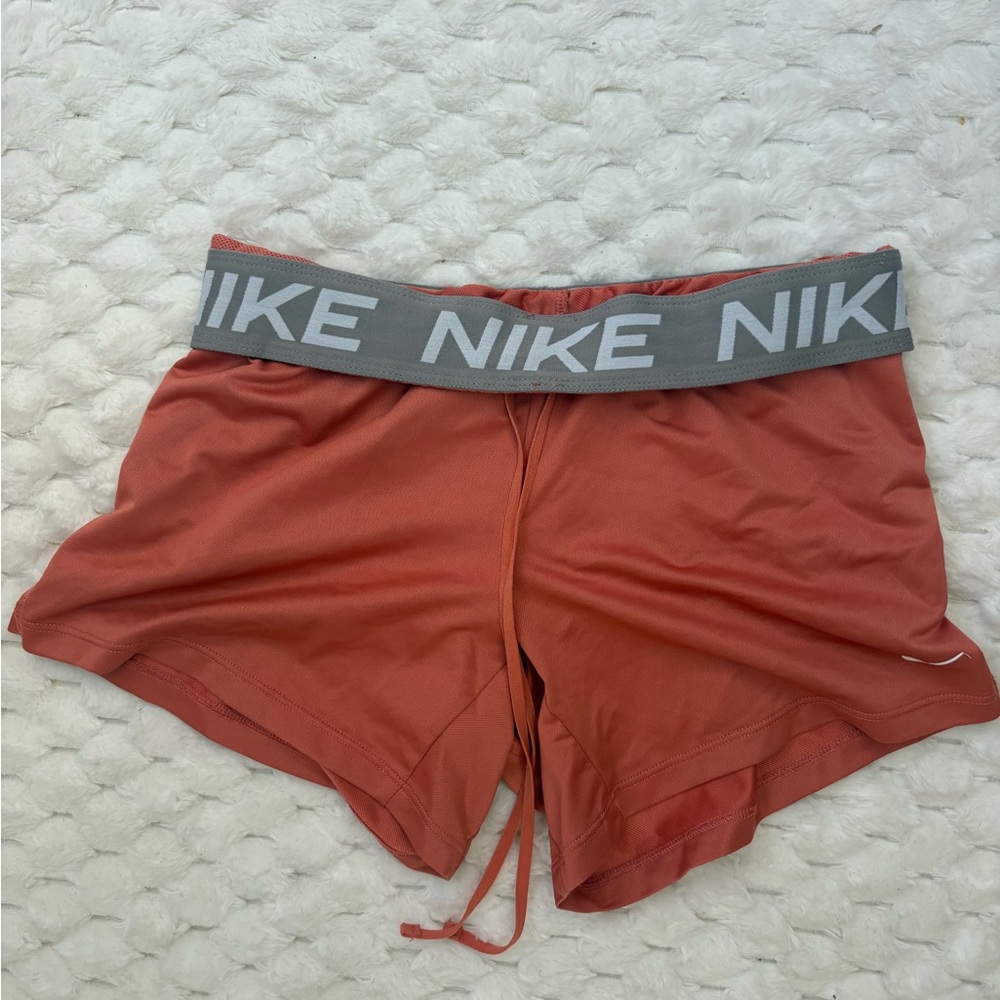 Nike Women's Rust Red Athletic Shorts